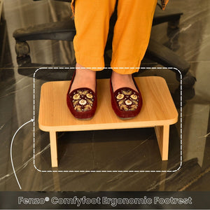 ComfyFoot Ergonomic FootrestFor Home And Office Use - Fenzo.pk